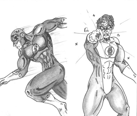 The Flash and Green Lantern